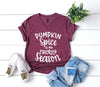 Pumpkin Spice is my Favorite Season Boyfriend Style Unisex Tee Shirt