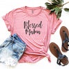 Blessed Mama Boyfriend Style Unisex Tee Shirt