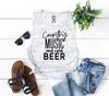Country Music and Cold Beer Muscle Tank