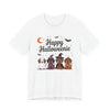 Dachshund Halloween Tee, Dog Lover Shirt, Spooky Costume Top, Funny Trick or Treat Apparel, Fall Fashion Unisex T-Shirt