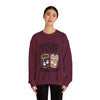 Halloween Boo Coffee Sweatshirt, Halloween Costume Gift, Funny Fall Apparel, Unisex Jumper, Autumn Outfit, Scary Coffee Lover Shirt