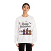 Dachshund Halloween Sweatshirt, Dog Lover Gift, Fall Clothing, Cute Wiener Dog Shirt, Spooky Costume Top, Autumn Apparel