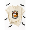 Cute Ghost Halloween Shirt for Women - "What a Time to Be Unalive" Tee with Pink Bow | Spooky Bookish Girl Fall Shirt | Funny Ghost Graphic T-Shirt
