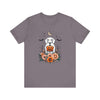 Dachshund Ghost Halloween Unisex Tee, Cute Halloweenie Bella Shirt, Spooky Haunted Dog Tshirt, Halloween Costume Top, Trick or Treat Apparel