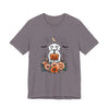 Dachshund Ghost Halloween Unisex Tee, Cute Halloweenie Bella Shirt, Spooky Haunted Dog Tshirt, Halloween Costume Top, Trick or Treat Apparel
