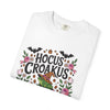 Hocus Croakus Frog Shirt, Unisex Tee for Frog Lovers, Magical Amphibian Top, Witchy Halloween Tshirt, Ribbit Clothing, Toad Costume Apparel