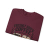 Halloween Boo Coffee Sweatshirt, Halloween Costume Gift, Funny Fall Apparel, Unisex Jumper, Autumn Outfit, Scary Coffee Lover Shirt