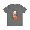Dachshund Ghost Halloween Unisex Tee, Cute Halloweenie Bella Shirt, Spooky Haunted Dog Tshirt, Halloween Costume Top, Trick or Treat Apparel
