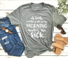Hocus Pocus Shirt – Oh Look, Another Glorious Morning Makes Me Sick – Funny Halloween Witch Graphic Tee for Women, Sanderson Sisters Movie Shirt