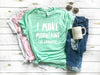I Move Mountains of Laundry Adult Unisex Tee (Text Only)