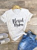 Blessed Mama  Boyfriend Style Unisex Tee Shirt