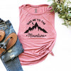 Take me to the Mountains Muscle Tank Top