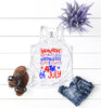 Flowy 4th of July Tank Top . Red White Blue Independence Stars and Stripes .  4th of July Shirt . Racerback Tank Top . Patriotic Shirt