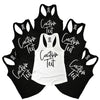 Custom Text Personalized Workout Jersey Racerback Tank Top